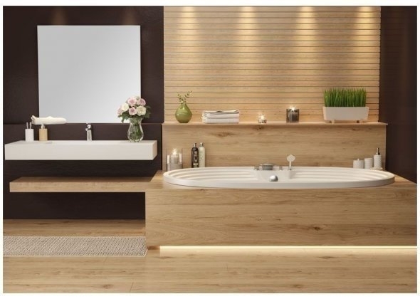 Акриловая ванна Aquanet Mishel 190x115 к/с купить в интернет-магазине Sanbest