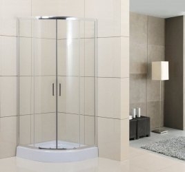 Душевой уголок BelBagno UNO 195-R-2-80 стекло прозрачное купить в интернет-магазине Sanbest