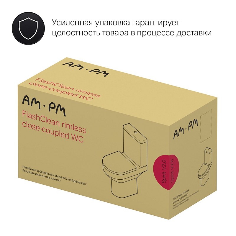 Am.PM Spirit 2.0 c708600wh. Унитаз-компакт am.PM Spirit v2.0 FLASHCLEAN. Унитаз-компакт Spirit 2.0 c708600wh am.PM. Am.PM c708600wh Spirit v2.0.