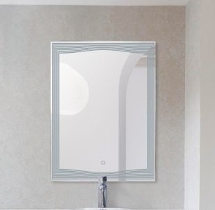 Зеркало BelBagno SPC-LNS-600-800-LED-TCH в ванную от интернет-магазине сантехники Sanbest