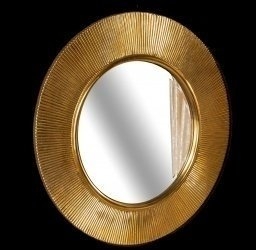 Зеркало Boheme Shine 80 Золото в ванную от интернет-магазине сантехники Sanbest