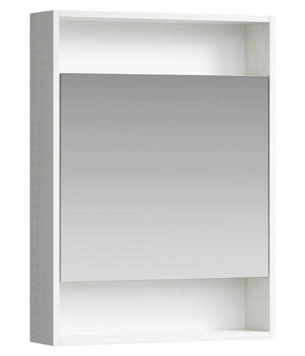 Зеркальный шкаф Aqwella City 60 белый в ванную от интернет-магазине сантехники Sanbest