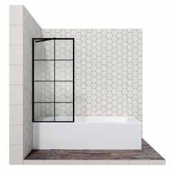 Шторка для ванны Ambassador Bath Screens 80x140 16041209 купить в интернет-магазине Sanbest