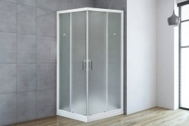 Душевой уголок Royal Bath RB8085HPD-C 85х80 матовый купить в интернет-магазине Sanbest