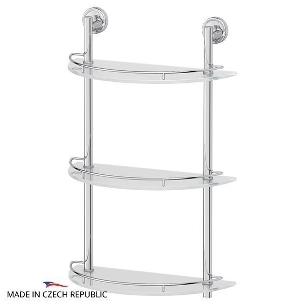 Полка 3-х ярусная FBS Ellea 40 ELL 082 купить в интернет-магазине сантехники Sanbest