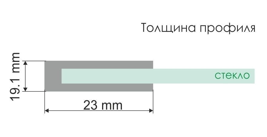 Душевая дверь WasserKRAFT Dill 61S 140 купить в интернет-магазине Sanbest