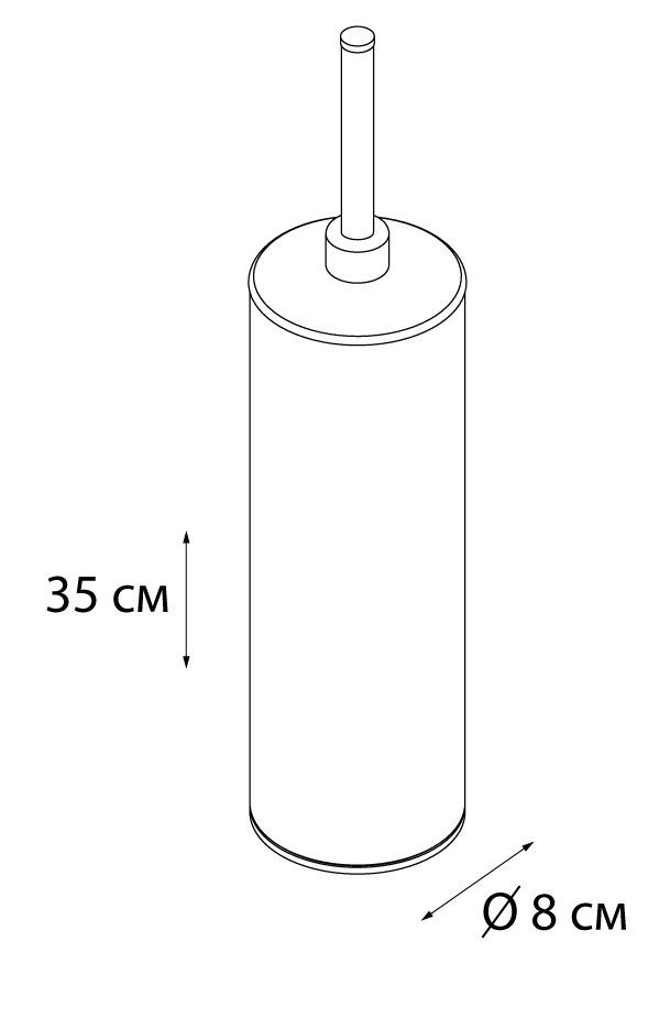 Ершик для туалета FIXSEN KVADRO FX-442 купить в интернет-магазине сантехники Sanbest