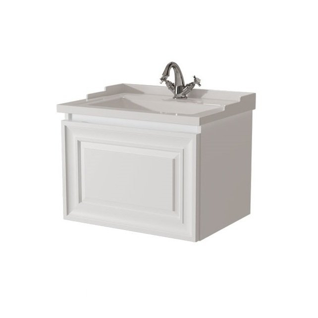 Мебель для ванной Caprigo Ponza-A 60 Белая для ванной в интернет-магазине Sanbest