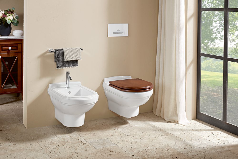 Унитаз подвесной Villeroy&Boch Hommage 6661B0R1 купить в интернет-магазине Sanbest