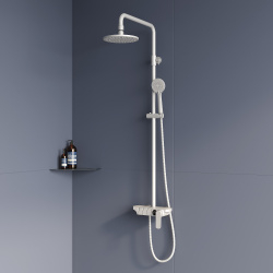 Душевая система RGW Shower Panels SP-33W 51140133-03 белая купить в интернет-магазине сантехники Sanbest
