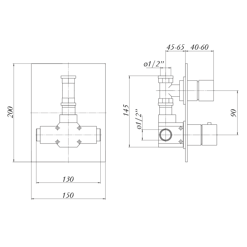 Смеситель для душа Migliore Kvant ML.KVT-2777.CR купить в интернет-магазине сантехники Sanbest