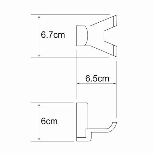 Крючок WasserKRAFT Leine K-5023D купить в интернет-магазине сантехники Sanbest