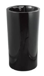 Раковина напольная SantiLine SL-4003MB черная матовая купить в интернет-магазине Sanbest