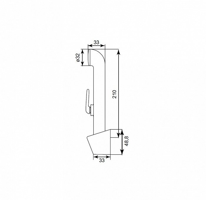 Гигиенический душ Iddis Optima Home 0201F15I20 купить в интернет-магазине сантехники Sanbest