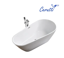 Ванна акриловая CeruttiSpa MIMI170II 10503 170x80 белая купить в интернет-магазине Sanbest