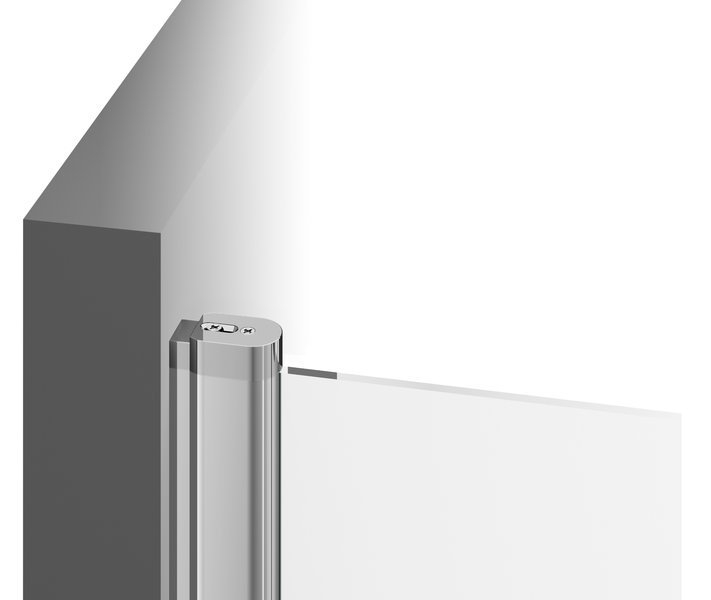 Душевая дверь Ravak Chrome CSD1 90 профиль белый/стекло прозрачное купить в интернет-магазине Sanbest