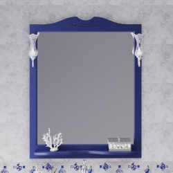 Зеркало Опадирис Валери 85 00-00007040 сапфир в ванную от интернет-магазине сантехники Sanbest