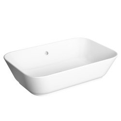 Раковина накладная Vitra Geo 60 7425B003-0012 белая купить в интернет-магазине Sanbest