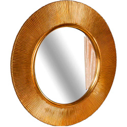 Зеркало Boheme NeoArt Shine 528-G light золото в ванную от интернет-магазине сантехники Sanbest