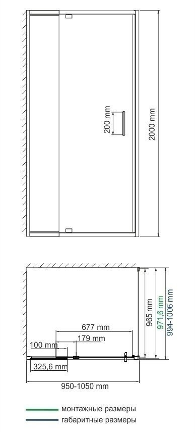 Душевой уголок WasserKRAFT Berkel 48P19 100x100 купить в интернет-магазине Sanbest