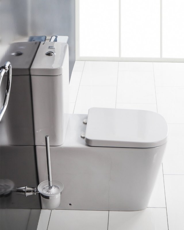 Унитаз BelBagno ALBANO BB120CP P-trap безободковый, с бачком купить в интернет-магазине Sanbest