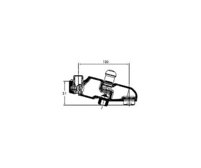 Излив для смесителя Ideal Standard Ceratherm A4512AA купить в интернет-магазине сантехники Sanbest