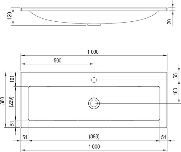 Тумба с раковиной Ravak Clear SD 1000 белая для ванной в интернет-магазине Sanbest