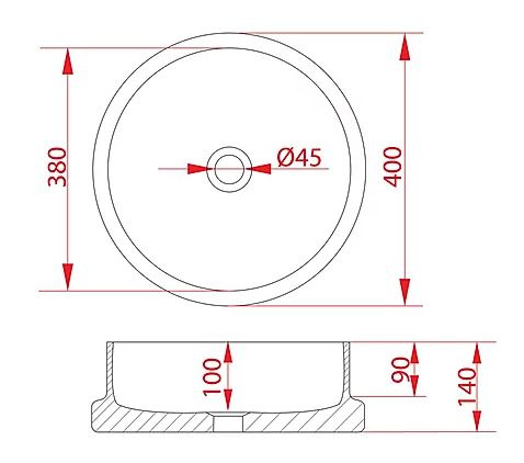 Раковина накладная Montebianco COLOSSEUS TRE 11053 коричневая  вместо коричневая написать серая матовая купить в интернет-магазине Sanbest