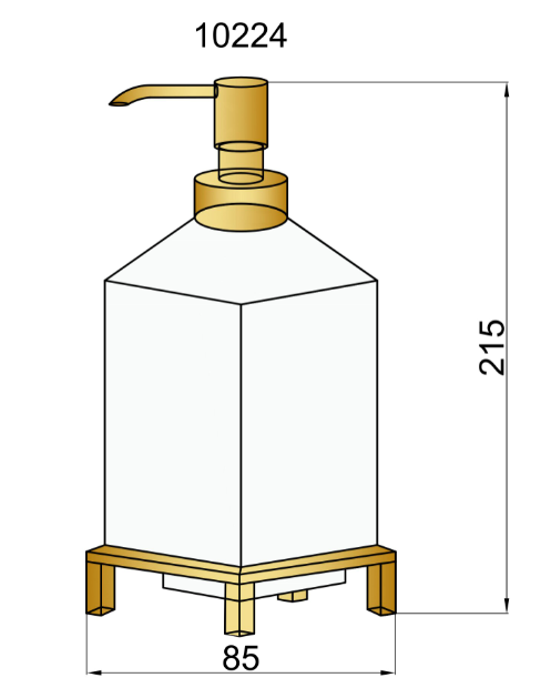 Диспенсер Boheme 10224 купить в интернет-магазине сантехники Sanbest