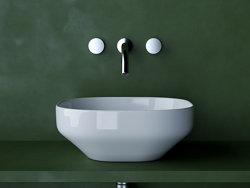 Раковина накладная Ceramica Nova Element 38 CN5032 купить в интернет-магазине Sanbest