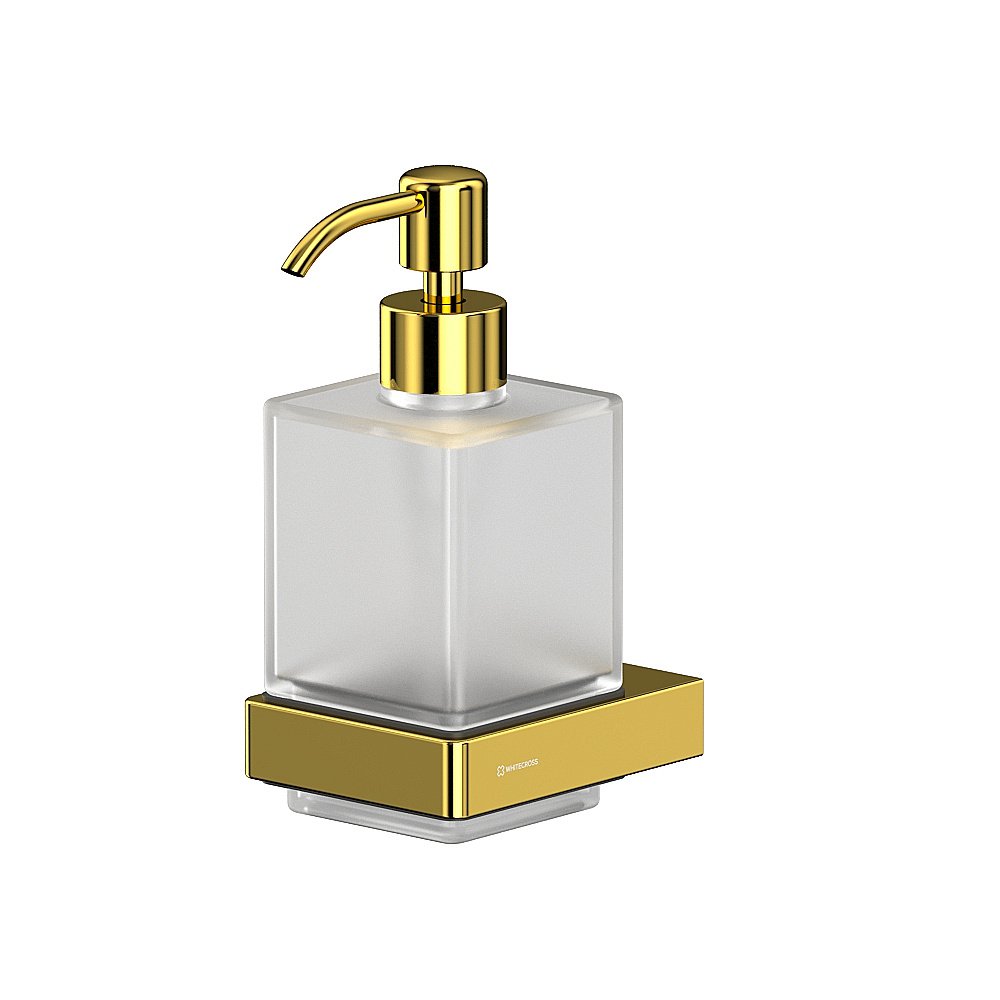Диспенсер WhiteCross Cubo CU2440GL золото купить в интернет-магазине сантехники Sanbest