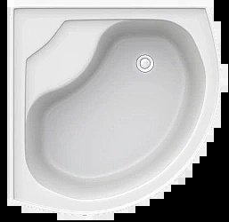 Душевой поддон BAS Арона Па00003 100x100 купить в интернет-магазине Sanbest