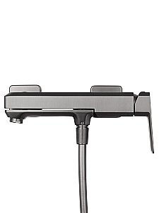 Смеситель для ванны с душем WONZON & WOGHAND DIAMOND, Темный графит (WW-88639011-BGM) купить в интернет-магазине сантехники Sanbest