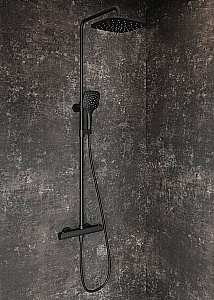 Душевая система Ravak X070443 черный купить в интернет-магазине сантехники Sanbest