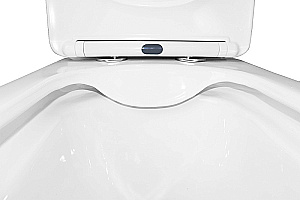 Унитаз напольный Azario Velise AZ-1222A белый, безободковый, с бачком, с крышкой микролифт купить в интернет-магазине Sanbest