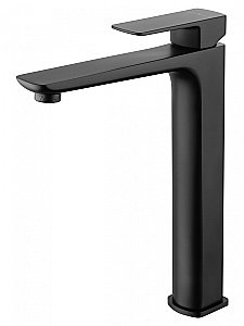 Смеситель для раковины высокий WONZON & WOGHAND EDGE, Черный матовый (WW-88239003-MB) купить в интернет-магазине сантехники Sanbest