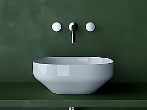 Раковина накладная Ceramica Nova Element 38 CN5032 белая купить в интернет-магазине Sanbest