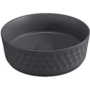 Раковина ISVEA Davanti 36 10NF67036SV-2C антрацит матовый купить в интернет-магазине Sanbest