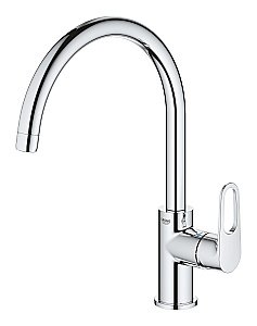 Смеситель для кухни Grohe BauFlow 31538001 хром купить в интернет-магазине сантехники Sanbest