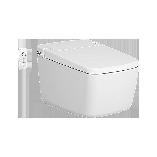 Унитаз Vitra V-CARE Prime 7231B403-6216 безободковый, с крышкой микролифт, белый купить в интернет-магазине Sanbest
