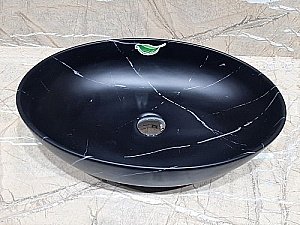 Раковина накладная Ceramalux NC 51,5 78166MBM под камень купить в интернет-магазине Sanbest
