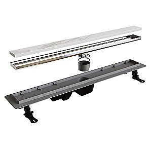 Душевой лоток RGW Drain Leo-21-40 40 60212140-01 хром купить в интернет-магазине Sanbest