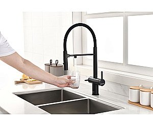 Смеситель для кухни Paulmark Gravity Gr213888-AN антрацит купить в интернет-магазине сантехники Sanbest