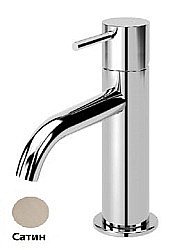Смеситель для раковины Cezares LEAF-LSM2-L-ST Сатин купить в интернет-магазине сантехники Sanbest