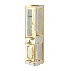 Пенал Migliore Ravenna Avorio Dorato для ванной в интернет-магазине сантехники Sanbest