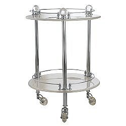 Столик Migliore Cristalia ML.CRS-60.249.CR хром/Swarovski купить в интернет-магазине сантехники Sanbest