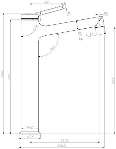 Смеситель для раковины Lemark Minima LM3809C купить в интернет-магазине сантехники Sanbest