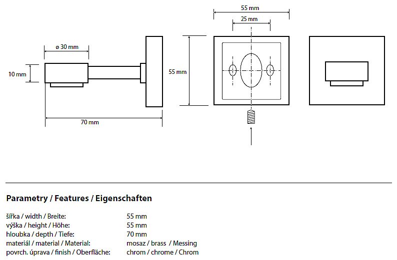 Мыльница магнитная Bemeta Beta 132108202 купить в интернет-магазине сантехники Sanbest