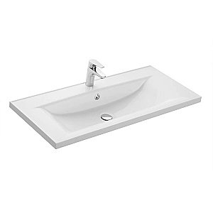 Раковина Акватон Айрис 100 1A723031AG010 белая купить в интернет-магазине Sanbest