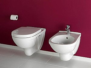 Унитаз подвесной Villeroy&Boch O.Novo 5660H101 с крышкой микролифт купить в интернет-магазине Sanbest